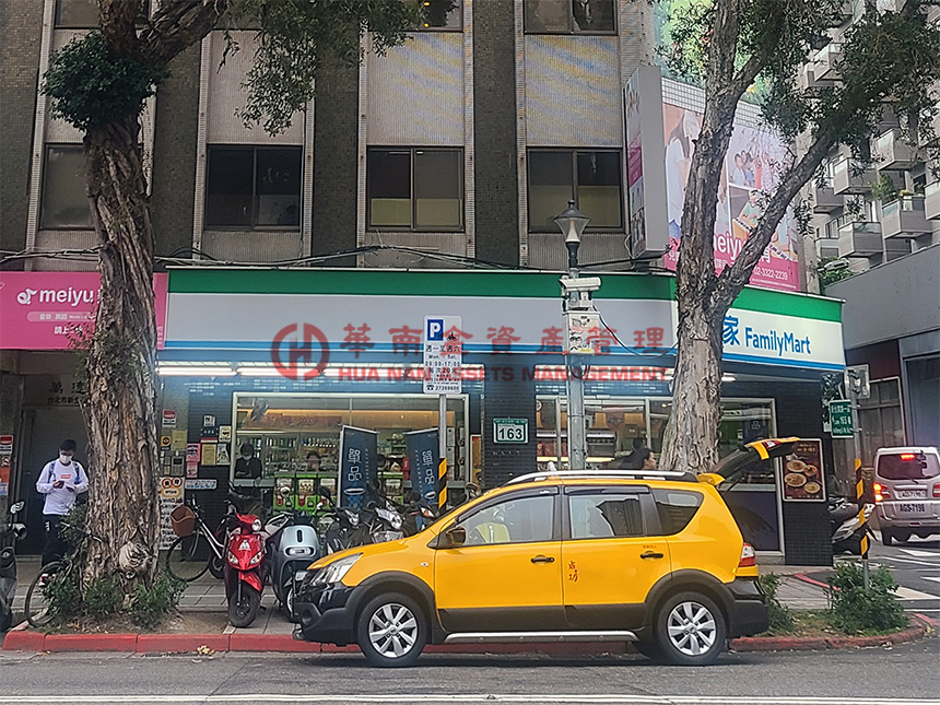 大安區三角窗黃金店面